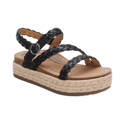 Aetrex Women's Julia Platform Sandal In Black