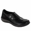 Aetrex Karina Dm500w Women's 7.5-8 Black Leather Monk Strap Dress Shoes Khd1384 In Black
