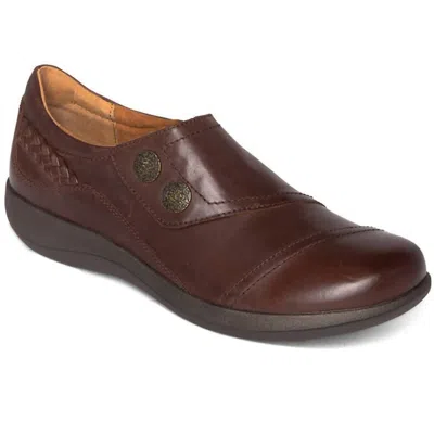 AETREX WOMEN'S KARINA SHOES IN BROWN