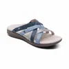 Aetrex Kasey Adjustable Slide Sandals In Multi