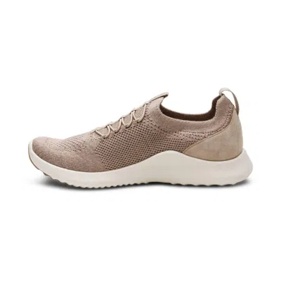 Aetrex Women's Kinsley Arch Support Sneaker In Tan In Multi