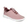 Aetrex Women's Kora Arch Support Sneakers In Mauve In Pink