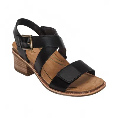 Aetrex Women's Kristin Arch Support Block Heel In Black
