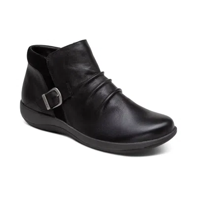 Aetrex Women Luna Ankle Boot In Black