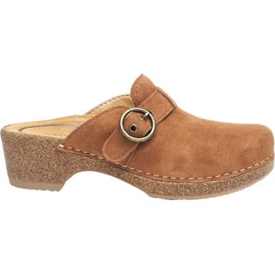 Aetrex Women's Madison Clog In Cognac In Brown