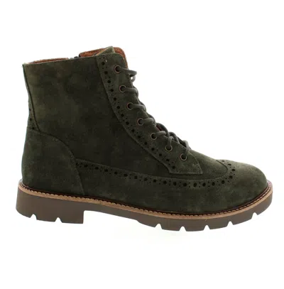 Aetrex Women's Margot Lace-up Boot In Dark Green