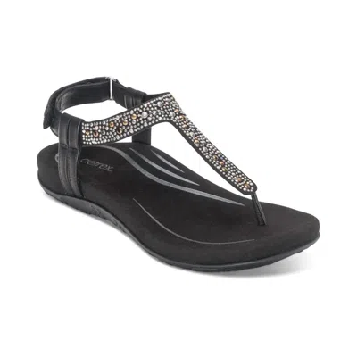 Aetrex Women's Marni Sandals In Black