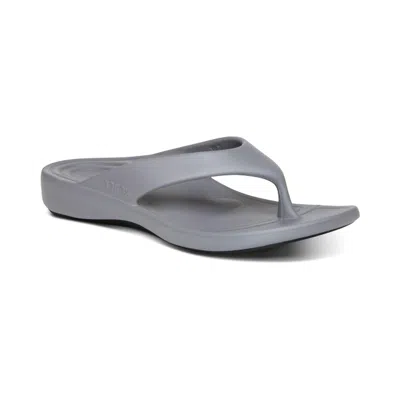 Aetrex Women's Maui Sandal In Grey In Gray