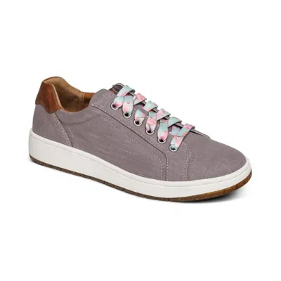 Aetrex Women's Renee Arch Support Sneakers In Gray