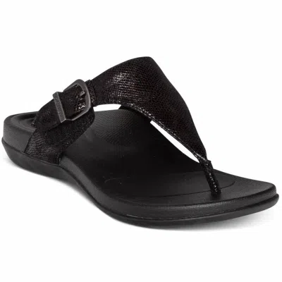 Aetrex Women's Rita Sandal In Black
