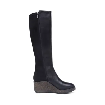 Aetrex Women's Rose Wedge Boot In Black