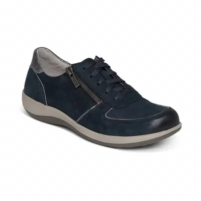 Aetrex Women Roxy Sneakers In Navy In Blue