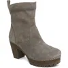 Aetrex Women's Scarlett Fuzzy Boot In Mushroom In Gray