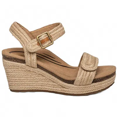 Aetrex Women's Sydney Sandals In Natural