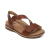 Aetrex Women Tamara Sandal In Walnut In Brown