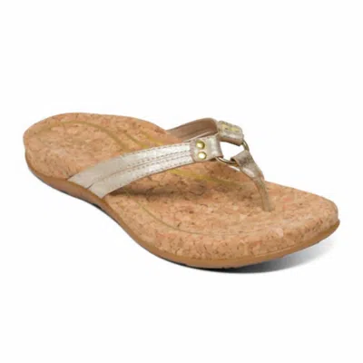 Aetrex Women's Taylor Sandals In Gold
