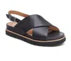 Aetrex Women's Thea Platform Sandal In Black In Black