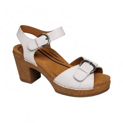 Aetrex Women's Tory Sandals In White