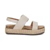Aetrex Women's Vania Sandal In Cream In White