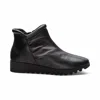 Aetrex Women's Zoey Slip-on Boot In Black Leather