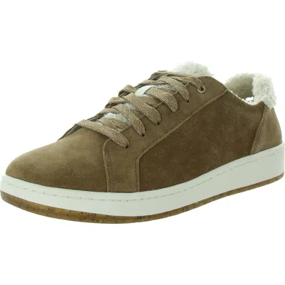 Aetrex Womens Faux Fur Lined Manmade Casual And Fashion Sneakers In Multi