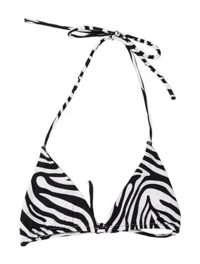 Pre-owned Aexae Animal Print Top In Neutral