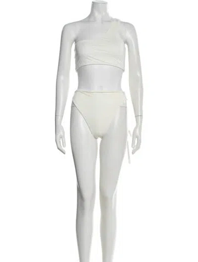 Pre-owned Aexae Bikini W/ Tags In White