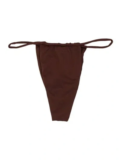 Pre-owned Aexae Bottoms In Brown
