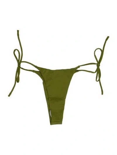 Pre-owned Aexae Bottoms In Green
