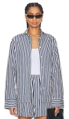 Aexae Button Up Shirt In 条纹