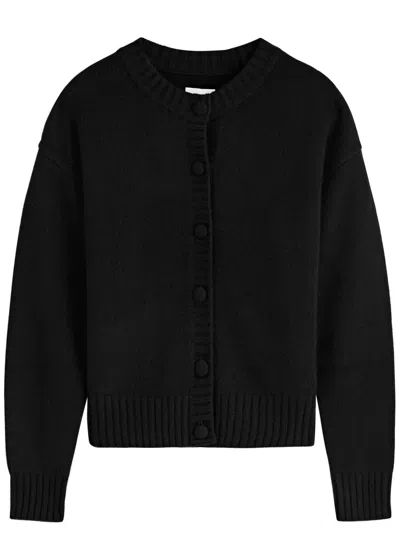Aexae Cashmere Cardigan In Black