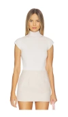 Aexae Knitted Bodysuit In White