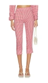 Aexae Å�¡æ™®é‡œé•¿è£¤ Â€“ Gingham Red. Å°ºç � Xs (also Â€“ L, M, S). In Red