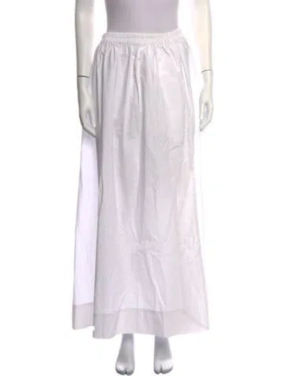Pre-owned Aexae Long Skirt In Neutrals