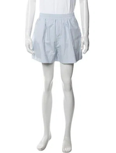 Pre-owned Aexae Mini Shorts In Blue