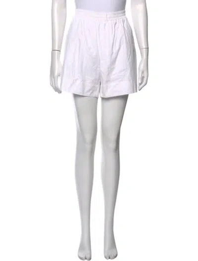 Pre-owned Aexae Mini Shorts In White