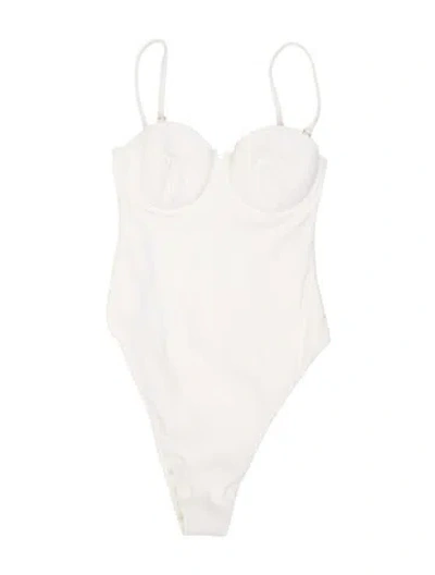 Pre-owned Aexae One-piece In Neutral