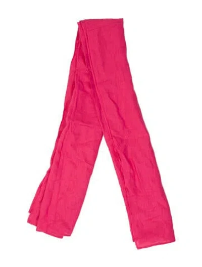Pre-owned Aexae Scarf In Pink