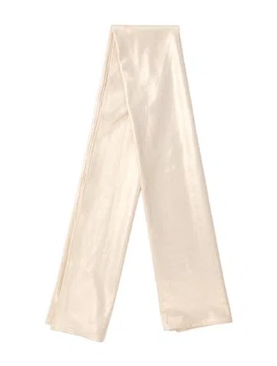 Pre-owned Aexae Scarf W/ Tags In Gold