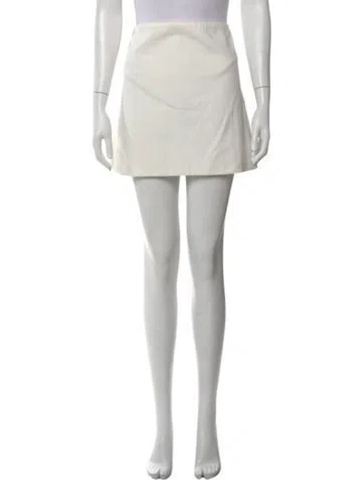 Pre-owned Aexae Strapless Top In White