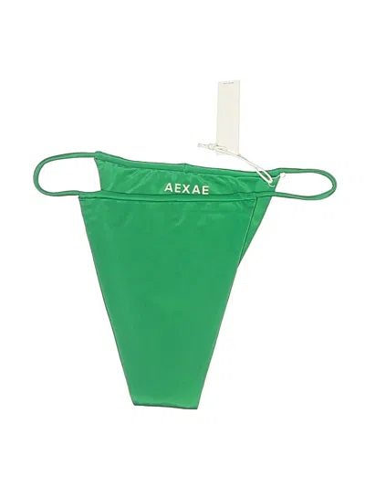 Pre-owned Aexae Swimsuit Bottoms In Green
