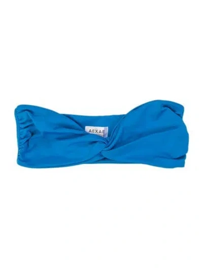 Pre-owned Aexae Top In Blue
