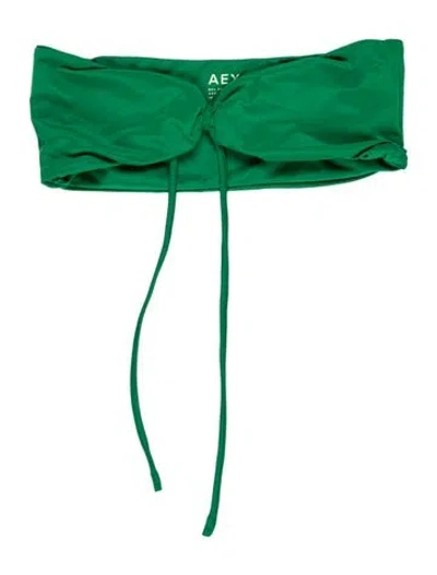 Pre-owned Aexae Top In Green