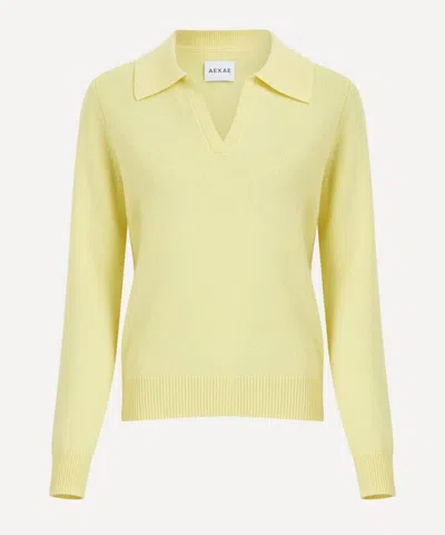 Aexae Women's Cashmere Polo Jumper