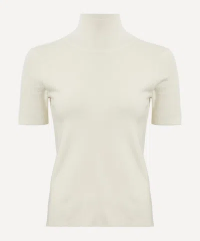 Aexae Women's Cashmere Ribbed High-neck Top