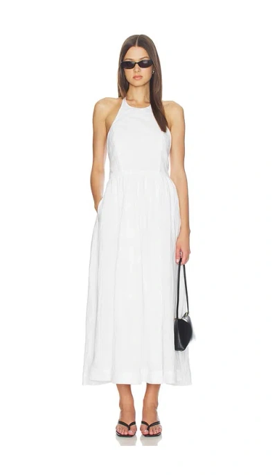 Aexae X Revolve Linen Doll Maxi Dress In White