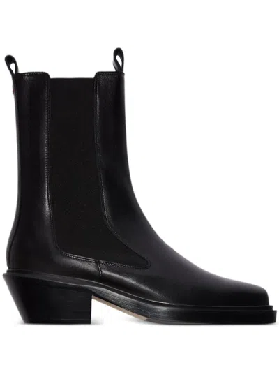 Aeyde 30mm Antonia Boots In 黑色