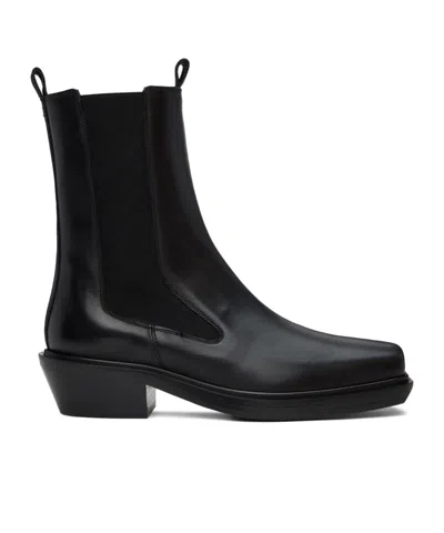 Aeyde 30mm Antonia Boots In Black