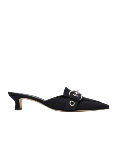 AEYDE 35MM DANIELLE DECORATIVE-BUCKLE MULES