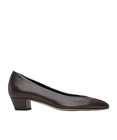 Aeyde Helia 35 Leather Pumps In Brown